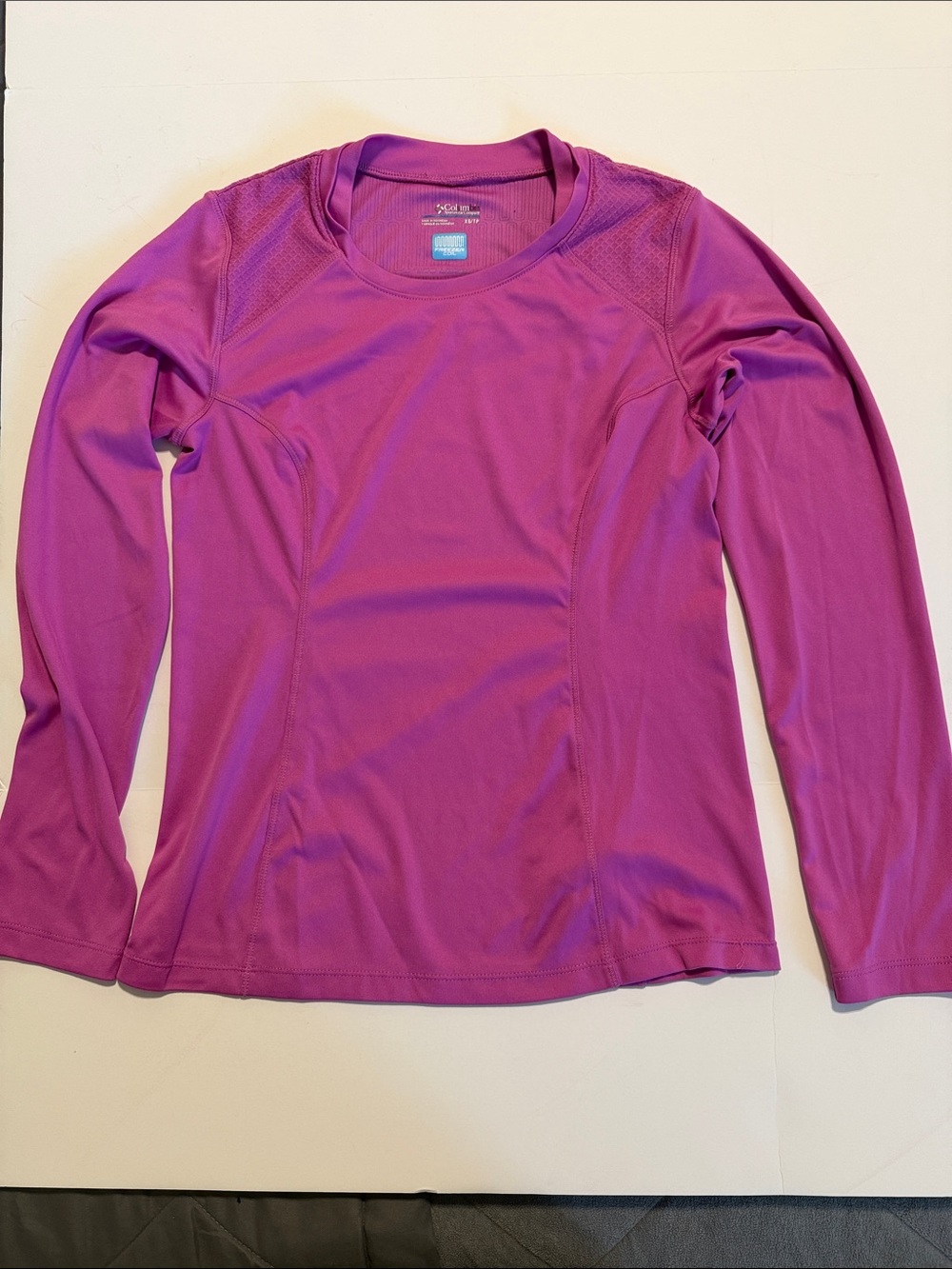 Long-Sleeve Active Tee in Violet Pink